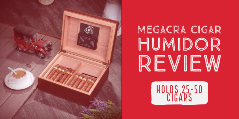 MEGACRA Desktop Cigar Humidor Review