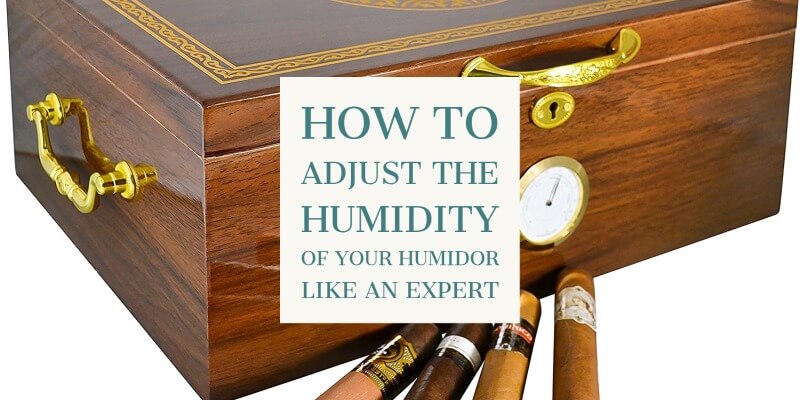 Adjust the Humidity of your Humidor line an expert